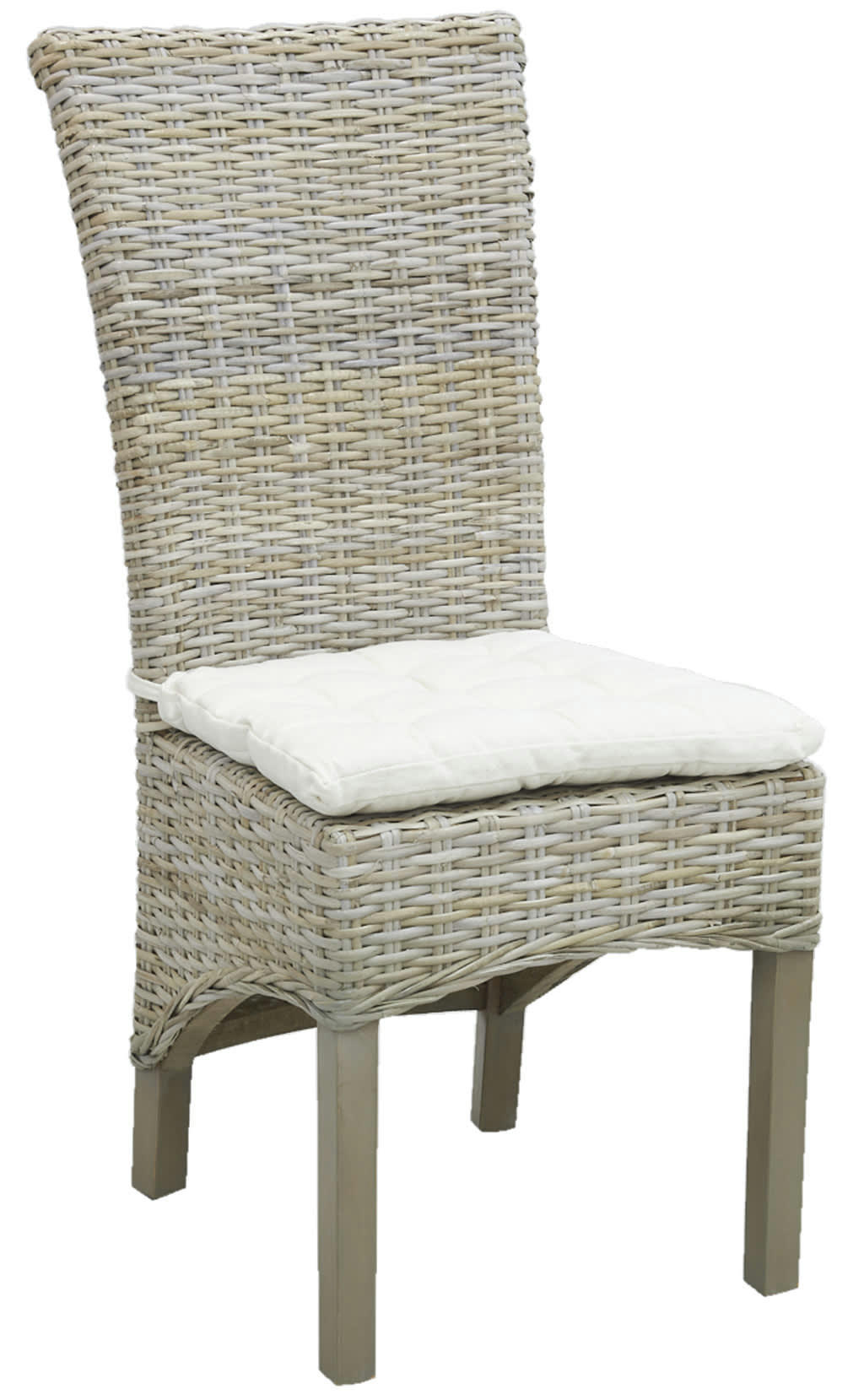 - Chaise en acajou teinté