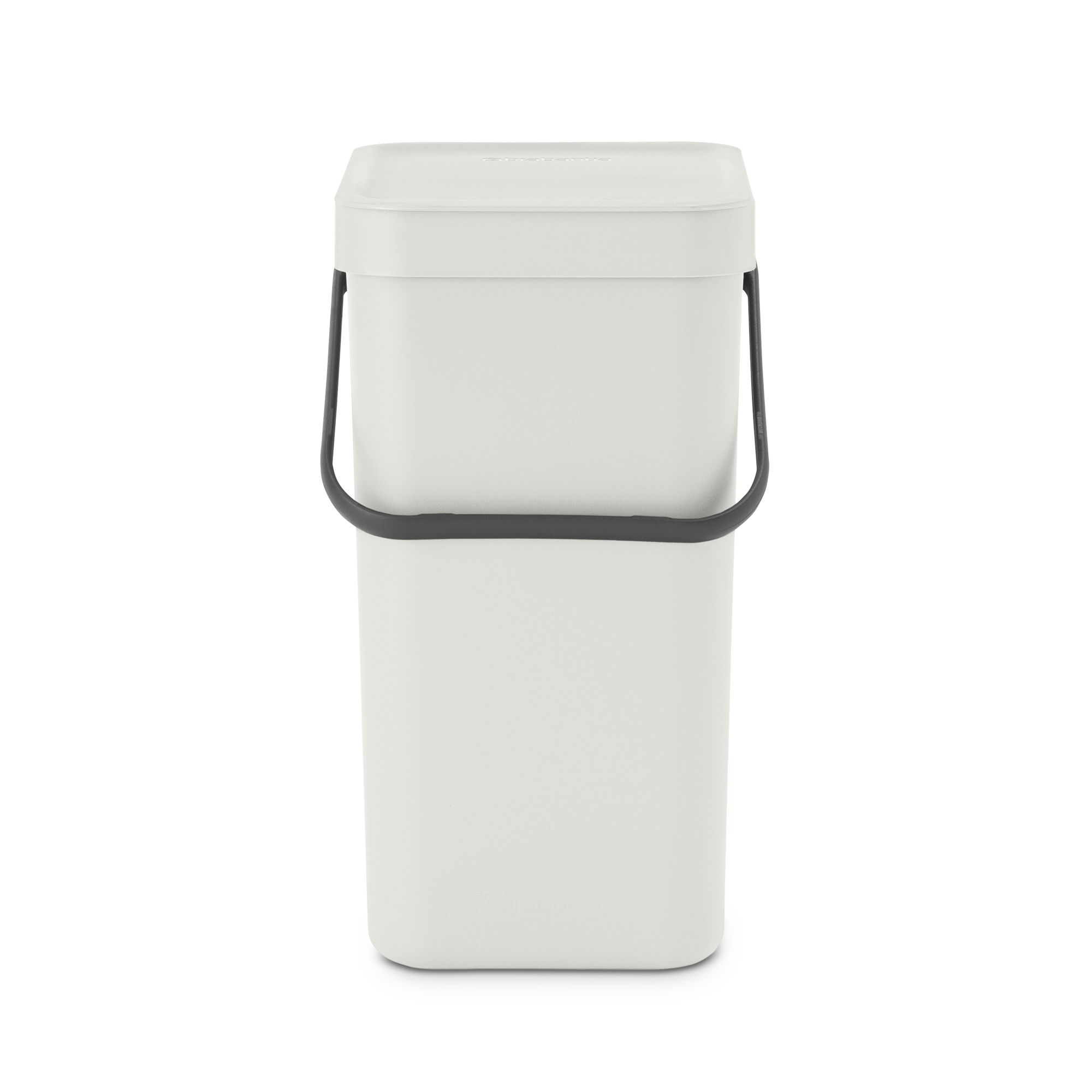 Brabantia Sort & Go afvalemmer, 12 liter - Light Grey