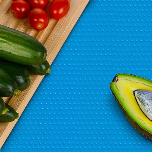 SOGA 30x300cm Blue Kitchen Shelf Drawer Cabinet Multi Use Liner Non Slip Mat