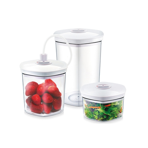 Vakuumbehälter Set, 3 teilig