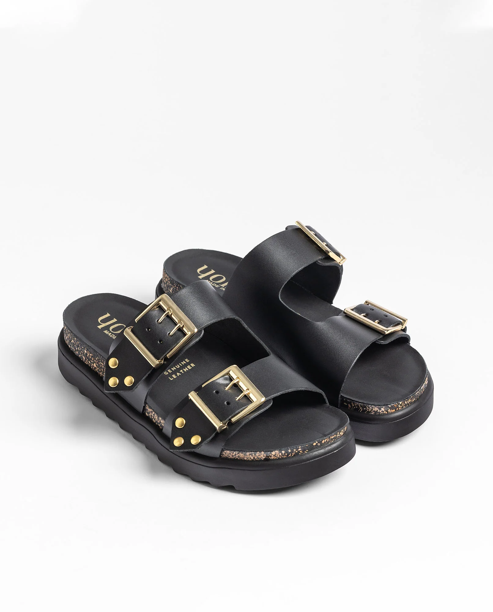 Sandalia plataforma TUNEZ-262 negro