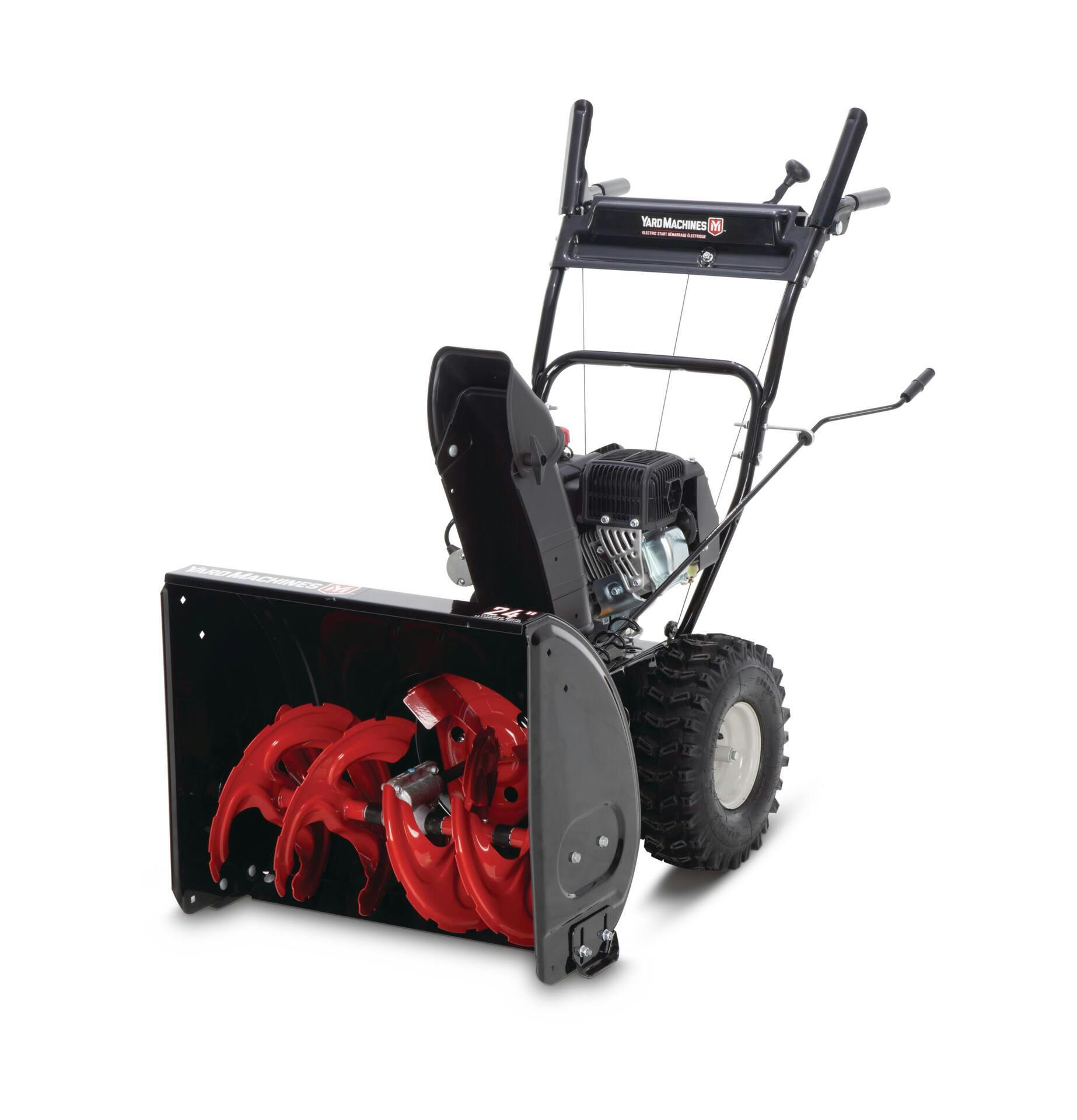 Yard Machines 208cc 2-Stage Snowblower, 24-in
