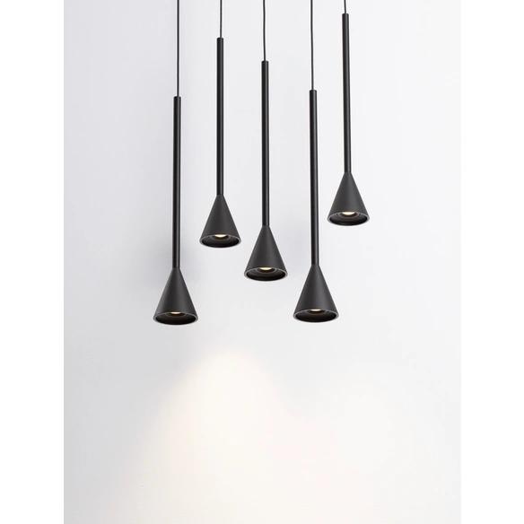 Pendelleuchte »Net «, LED, 27 W, Höhe: 150 cm, schwarz