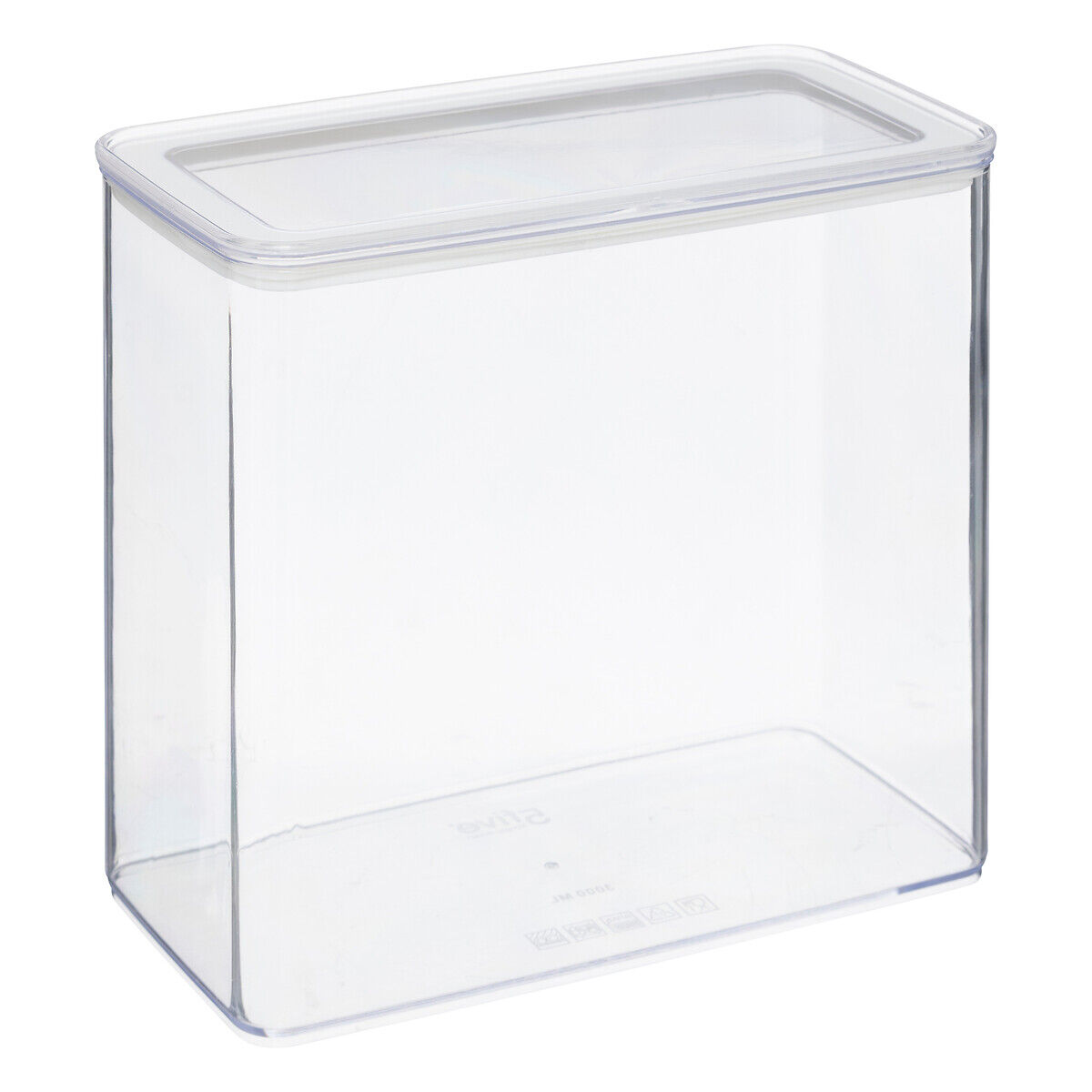 Caixa hermética rectangular 3l