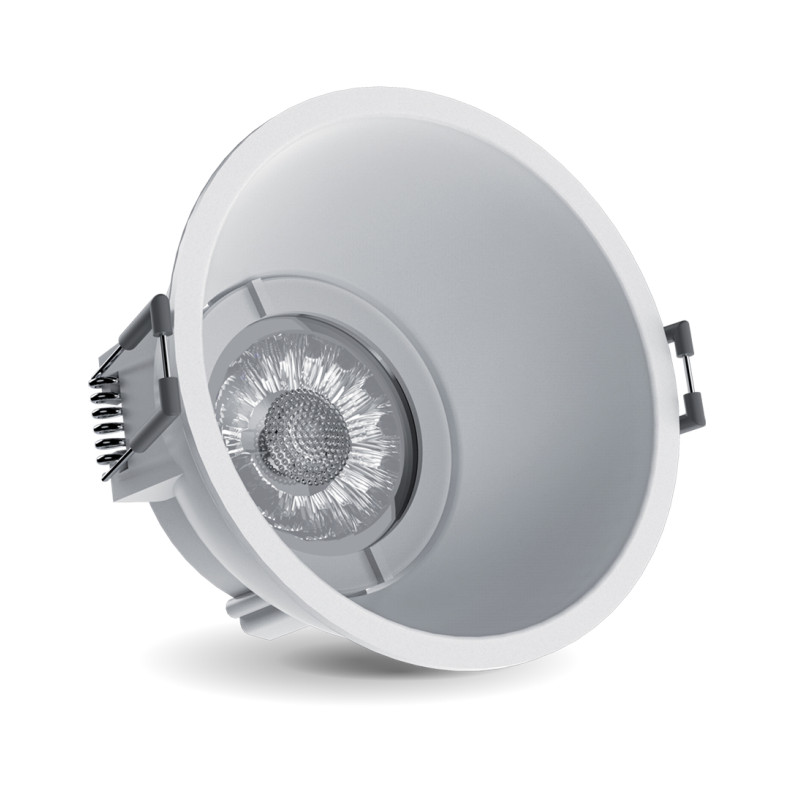 Spot encastrable LED blanc GU10 blanc chaud IP20 320 lm 5 W XANLITE