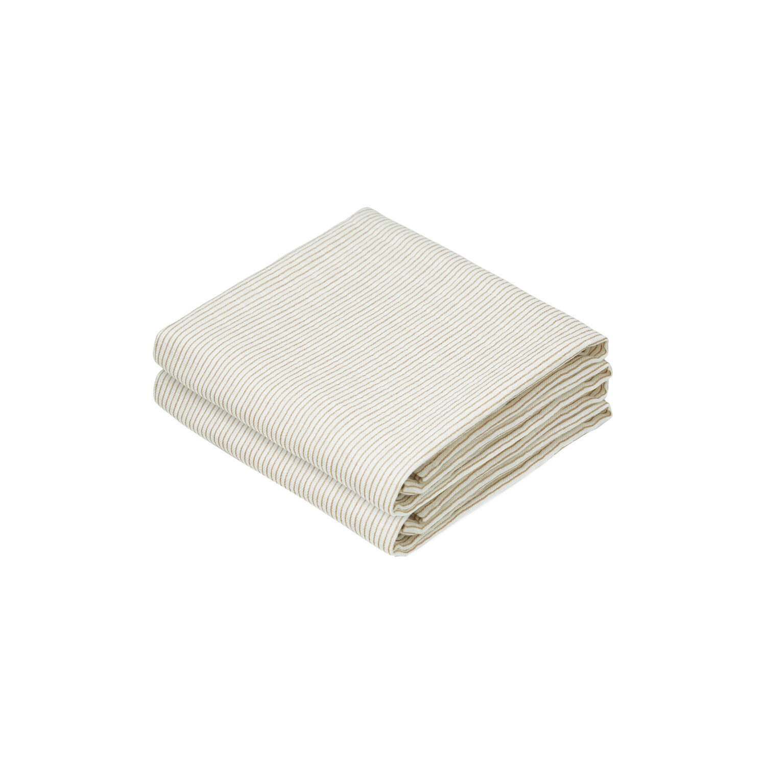 Stofble 2-pak, classic stripes camel