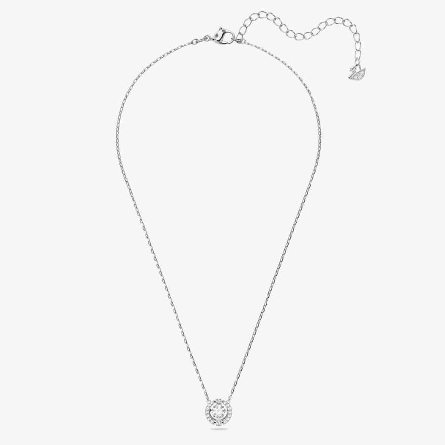 Swarovski Sparkling Silver Dancing Crystal Necklace 5286137