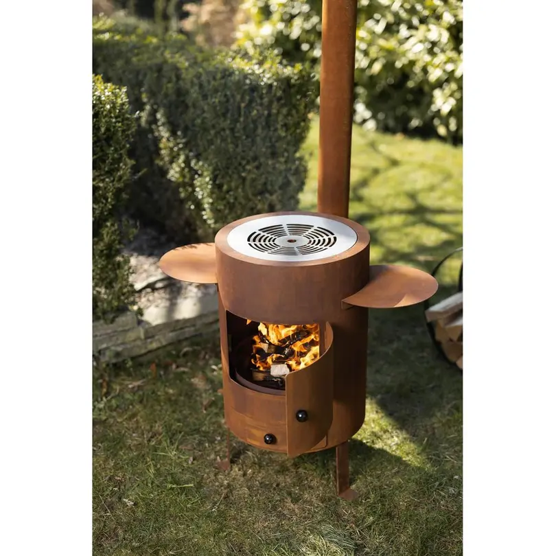 Holzkohlegrill Feu du jardin