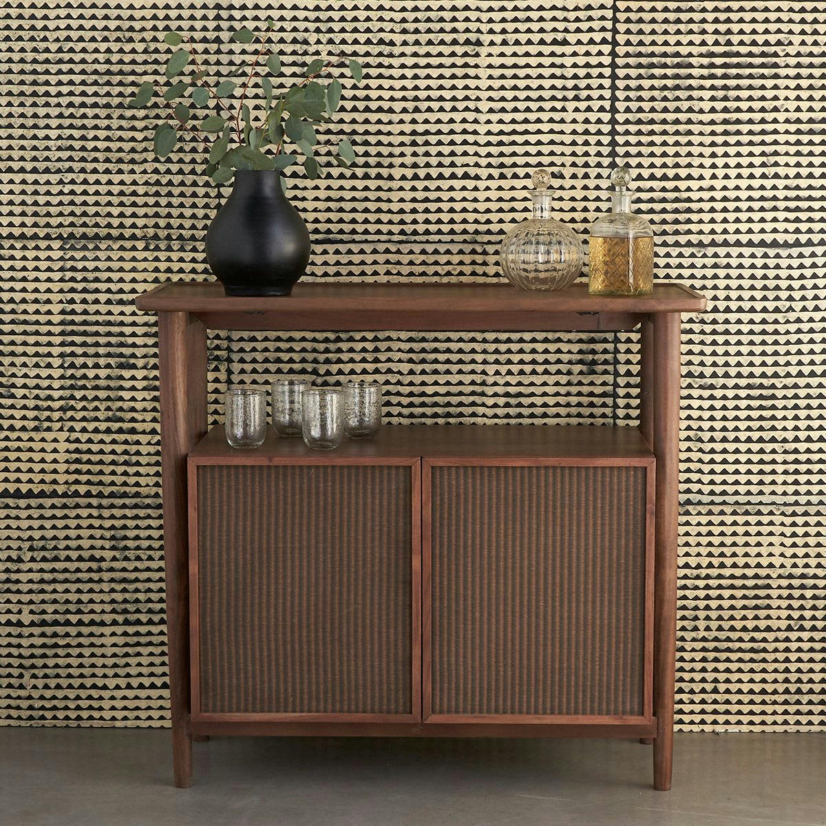 - Buffet en acacia massif