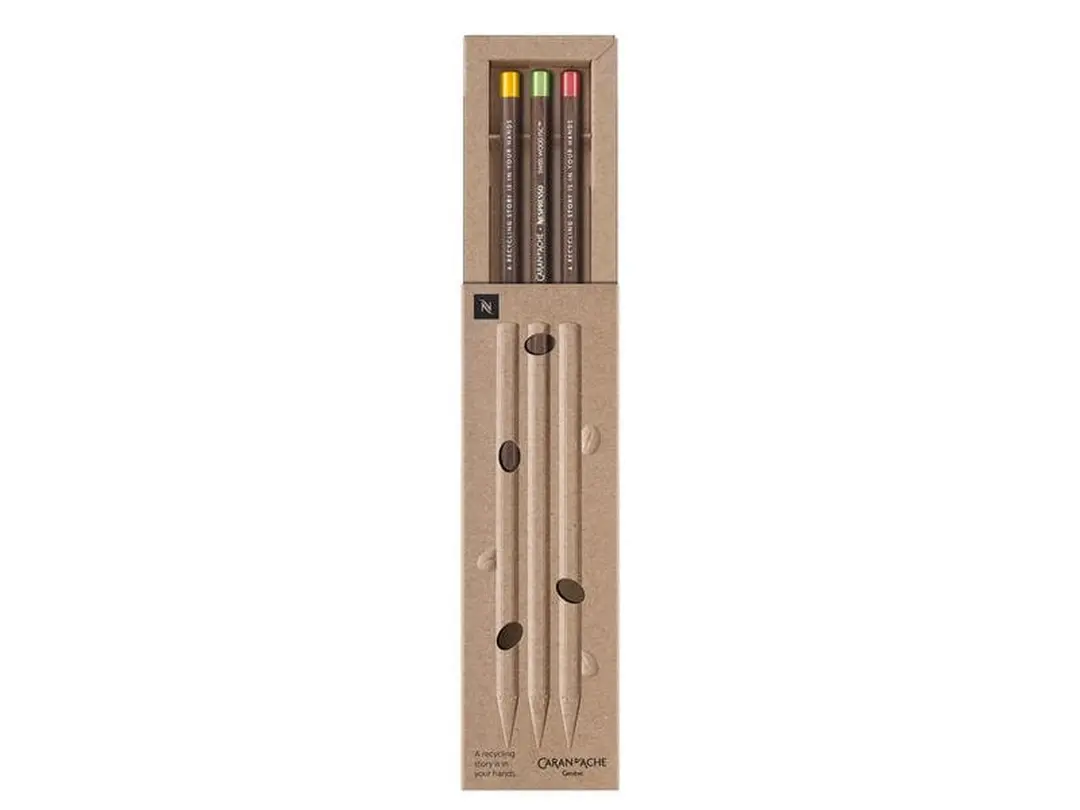Bleistift 3er-Set Swiss Wood Nespresso