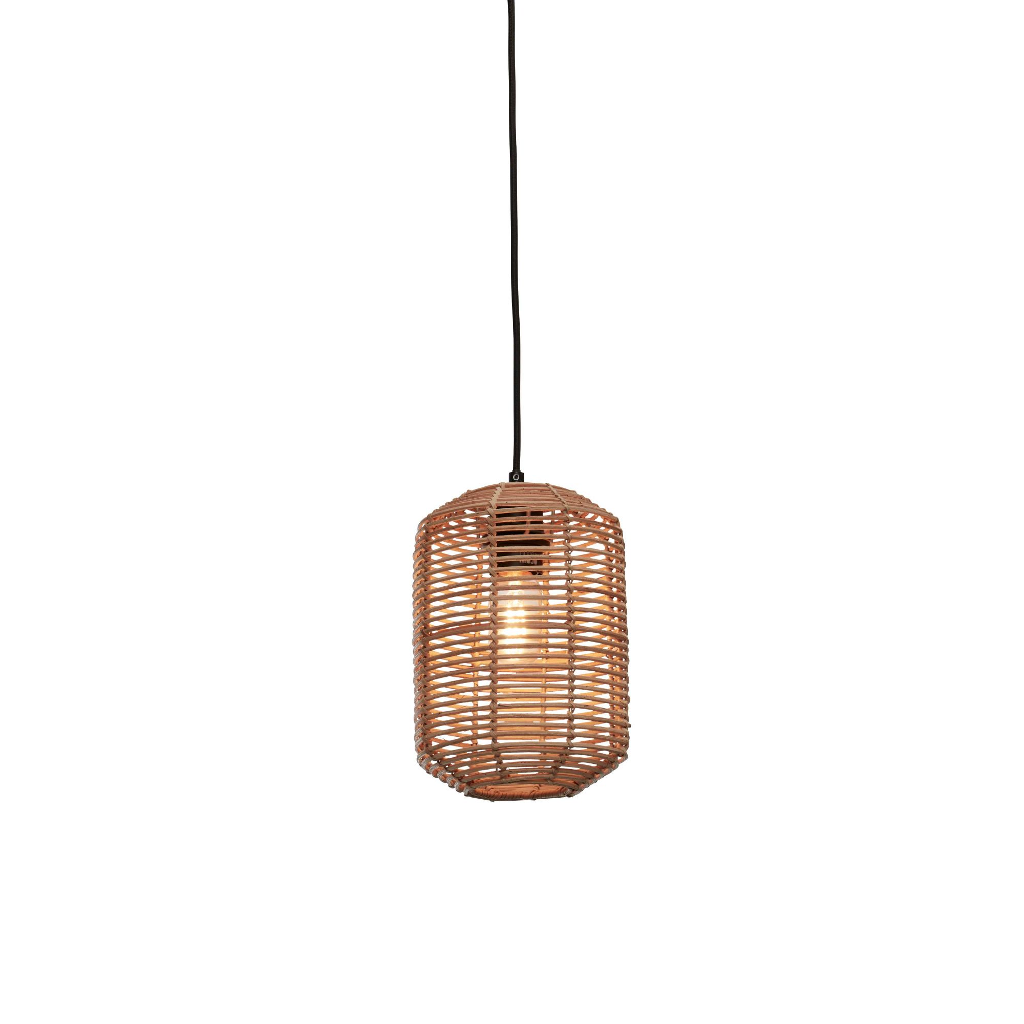 GOOD&MOJO hanglamp Tanami - bruin - 25x18x25cm
