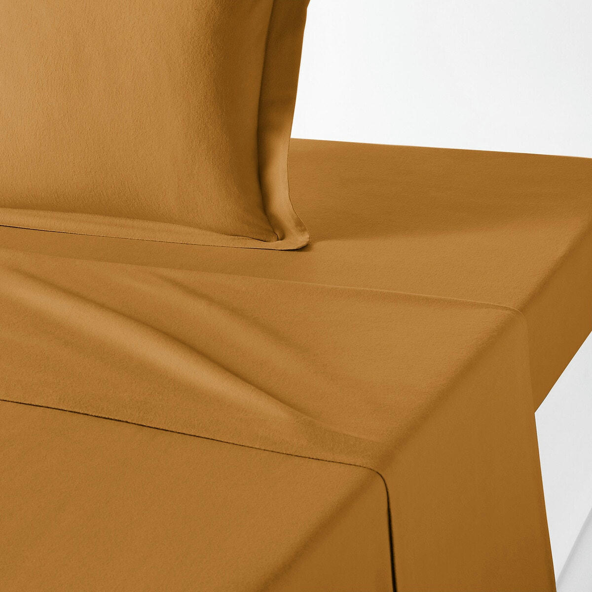 Drap plat uni en flanelle, Scenario