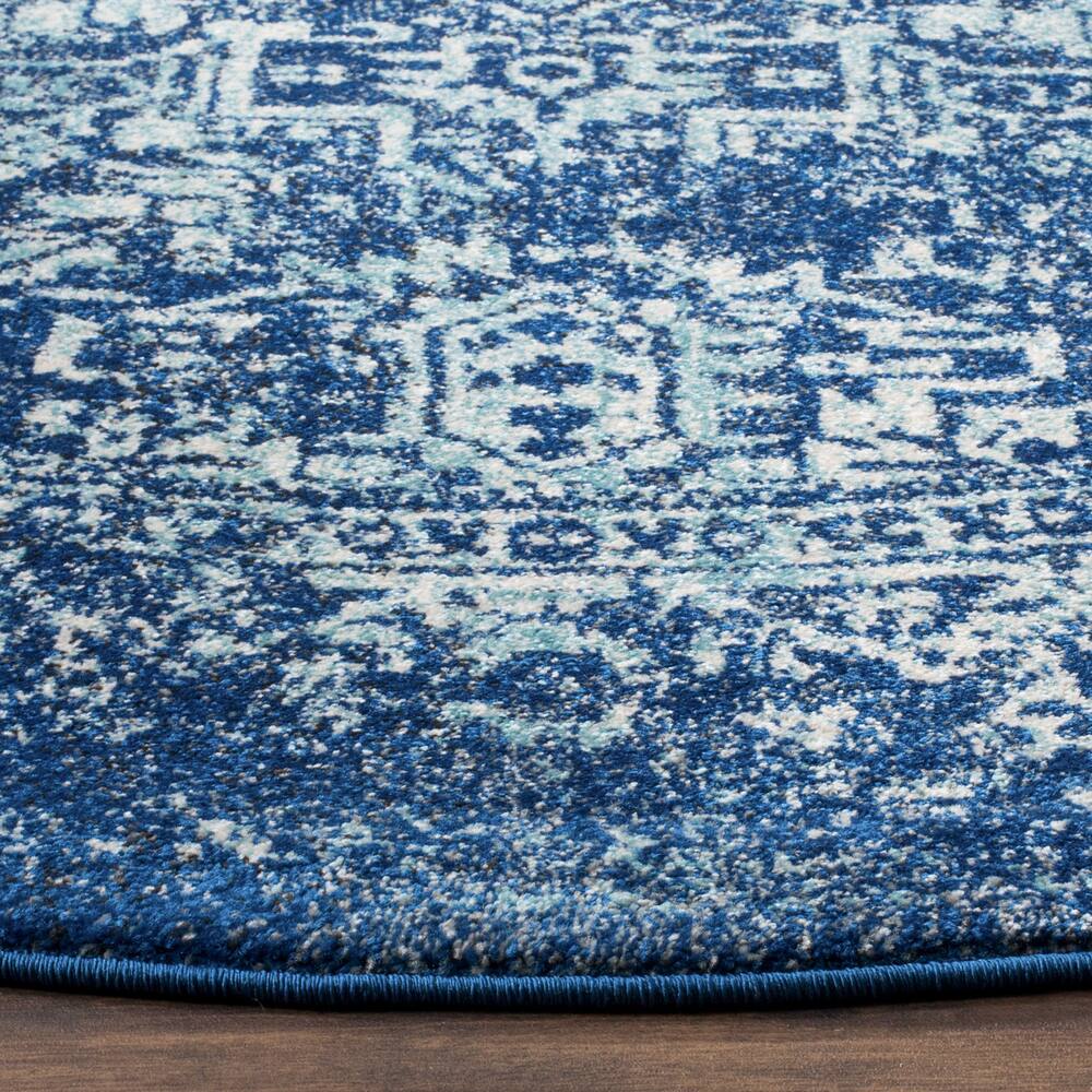 Safavieh Evoke 256 Rug, Navy/Ivory