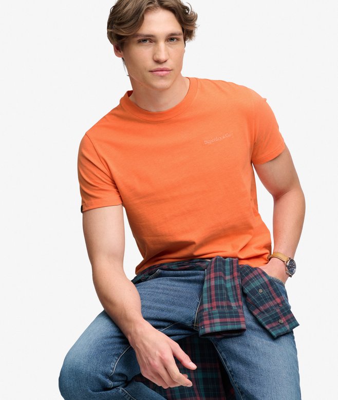 Essential Company Logo Embroidered T-shirt