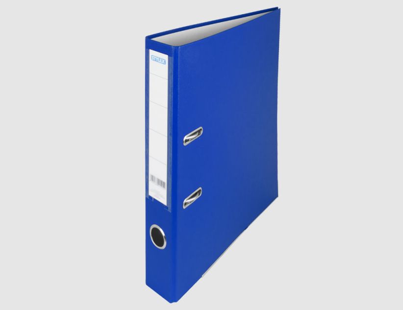 Ordner schmal blau