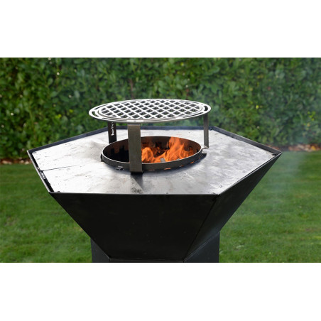 Grille en fonte Dynamic Centre pour brasero Nestor - Barbecook