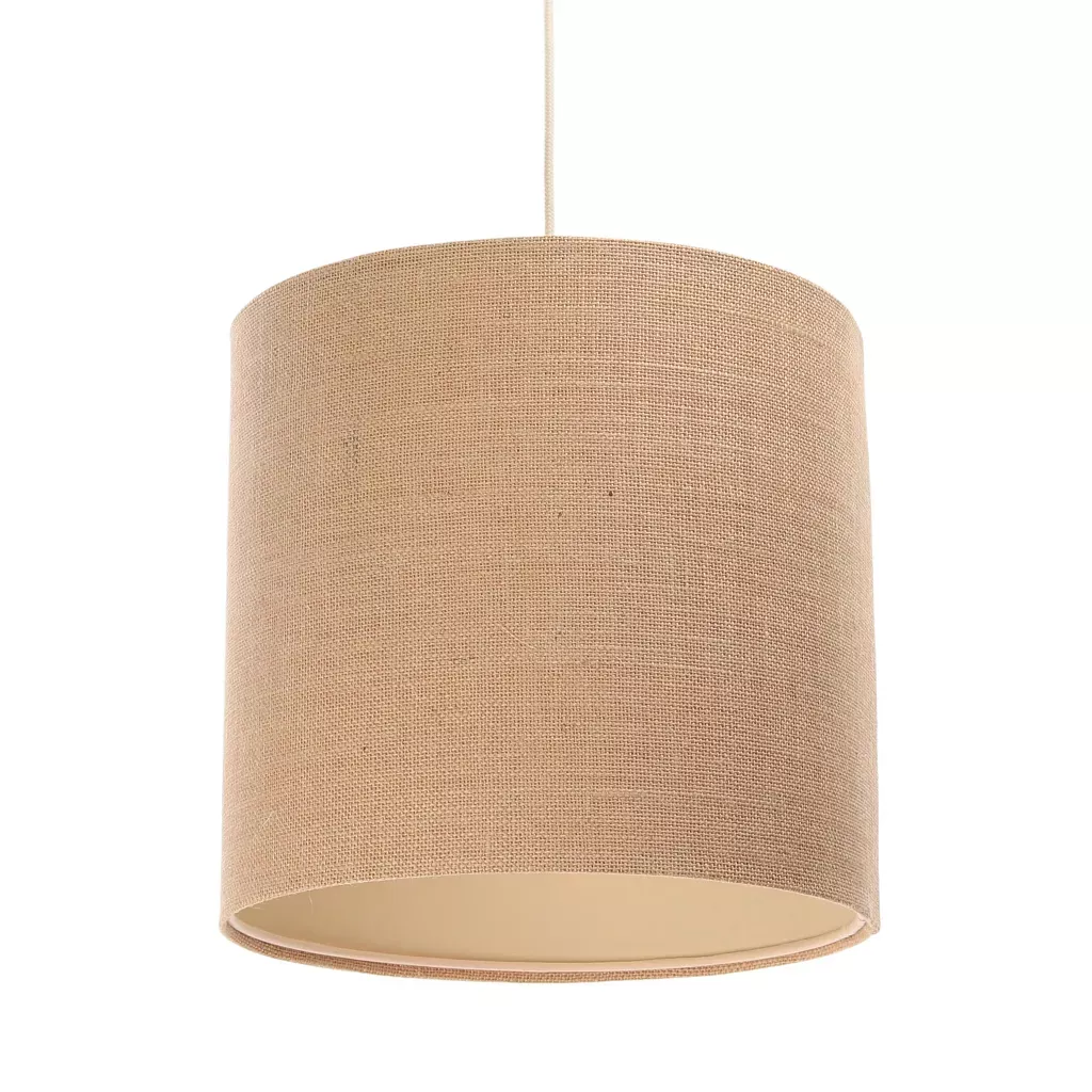 Lampa wisząca BOHO JUTA TUBA 30 beżowa