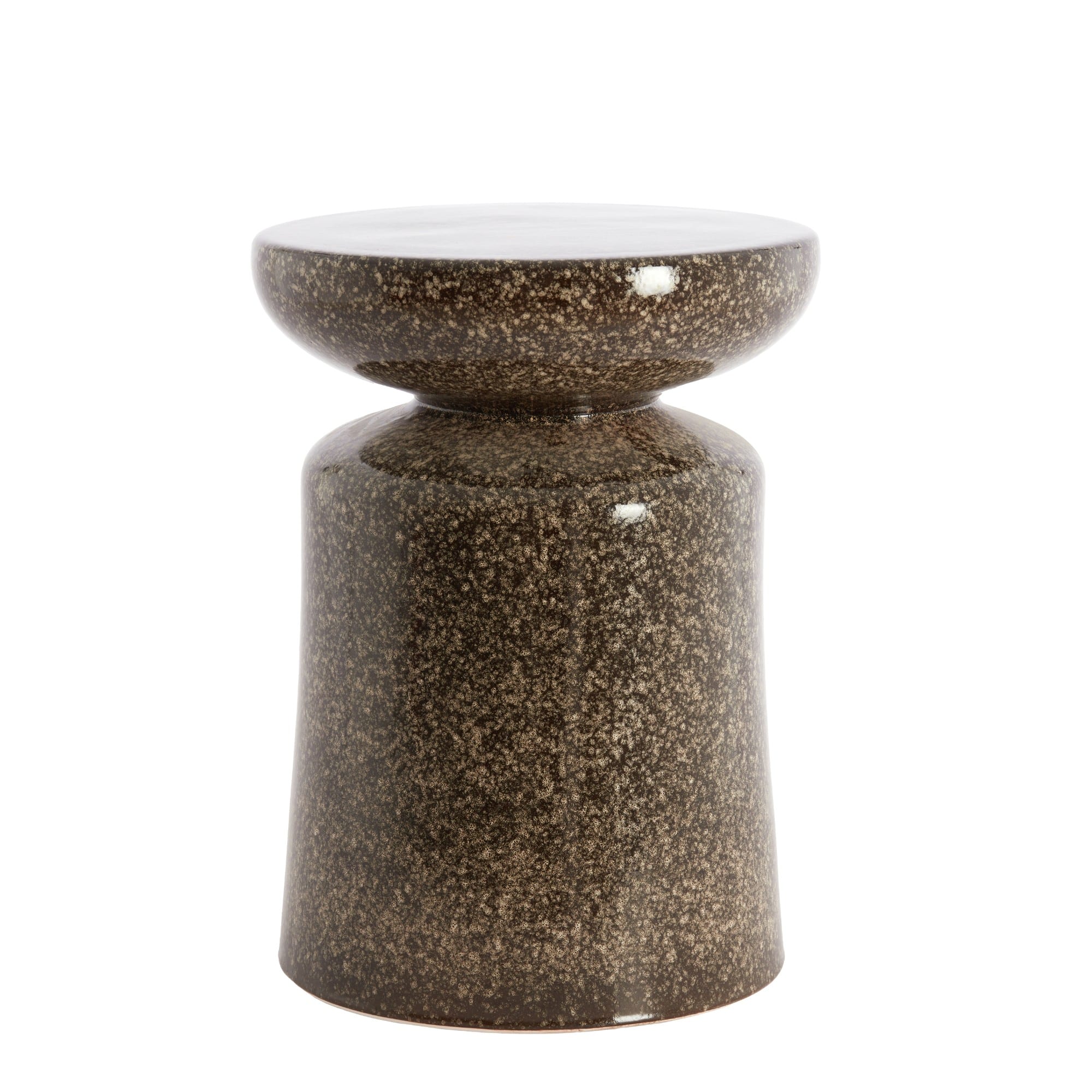 Light & Living bijzettafel Kotor - bruin - Ø33.5cm