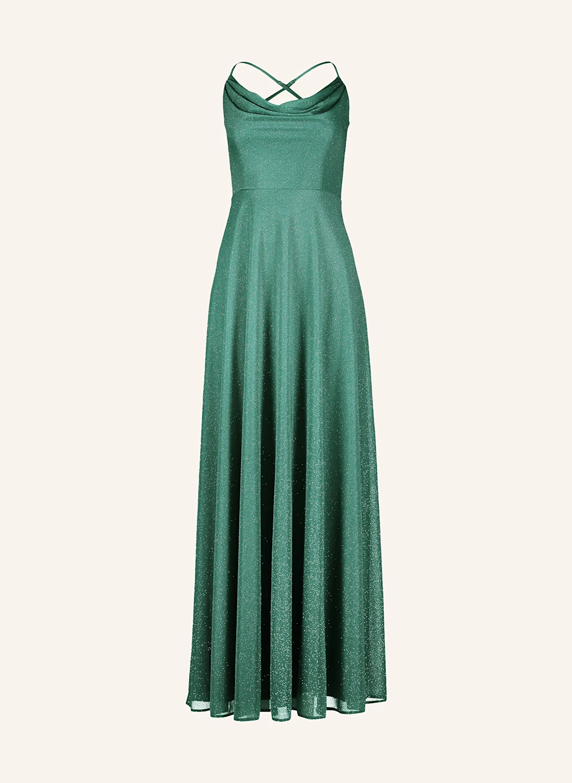 Suddenly Princess Abendkleid mit Glitzergarn und Cut-out
