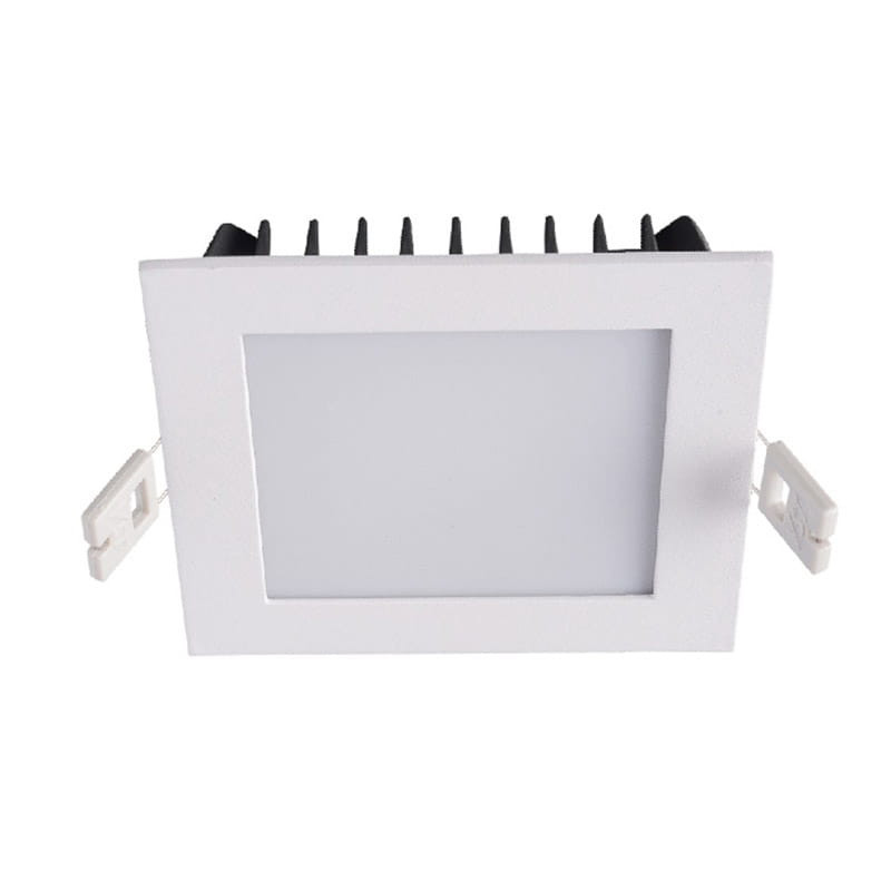 Oprawa wpuszczana GOBBY kwadratowa biała LED 12W 3000K 1200lm IP20 Italux