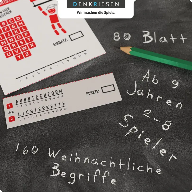 Kartenspiel 80-teilig Hangman