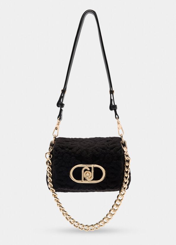 Borsa LaPuffy piccola con ricamo