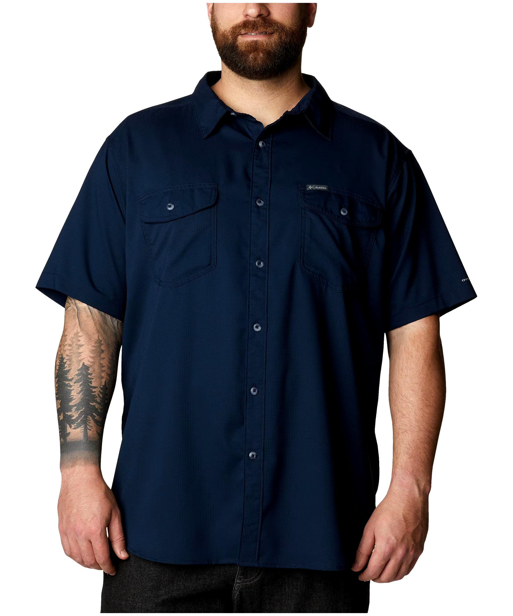 Columbia Men's Utilizer Omni-Shade™ Short Sleeve Solid Shirt