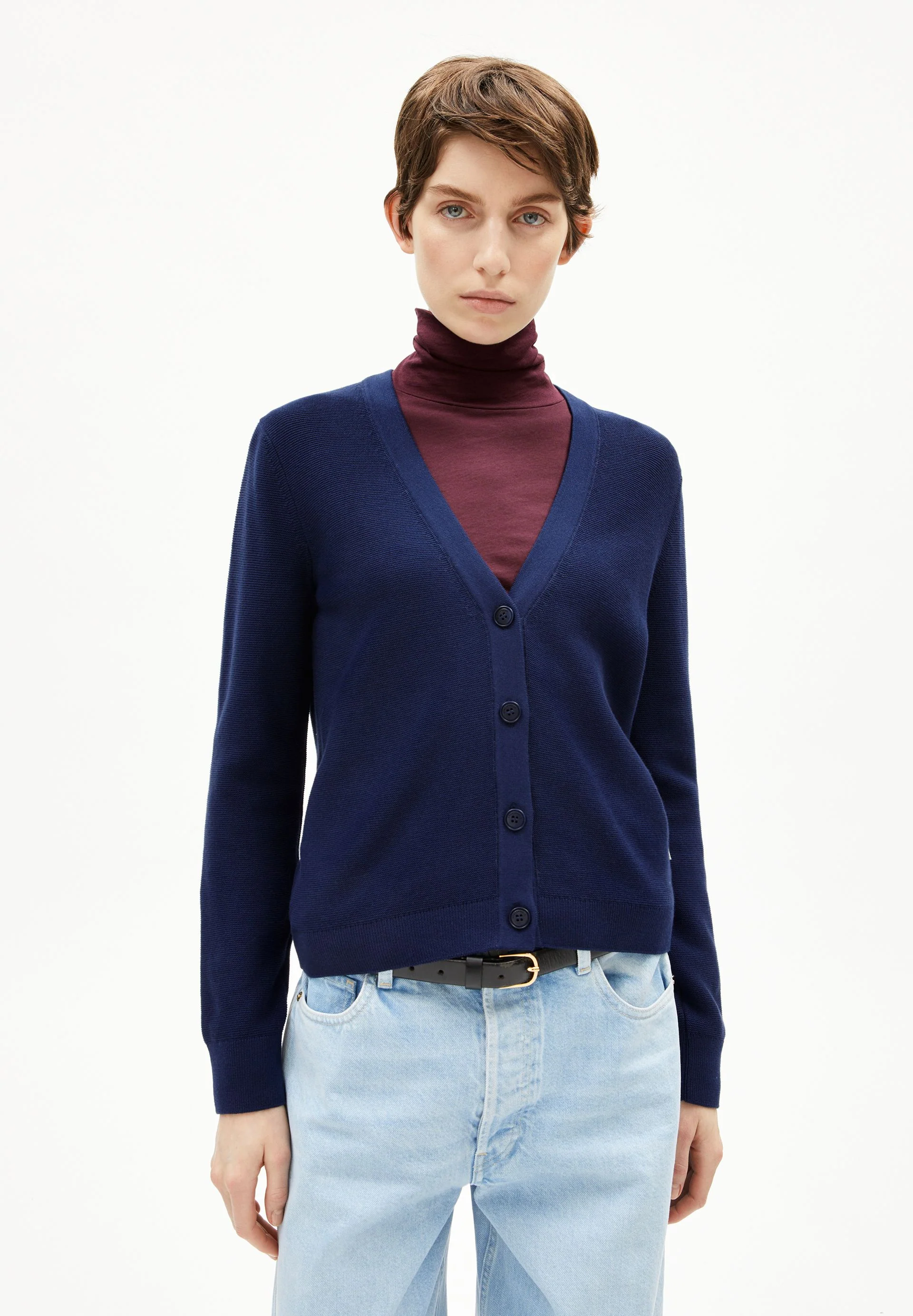 MENAAL LINKS LINKS STRICKJACKE