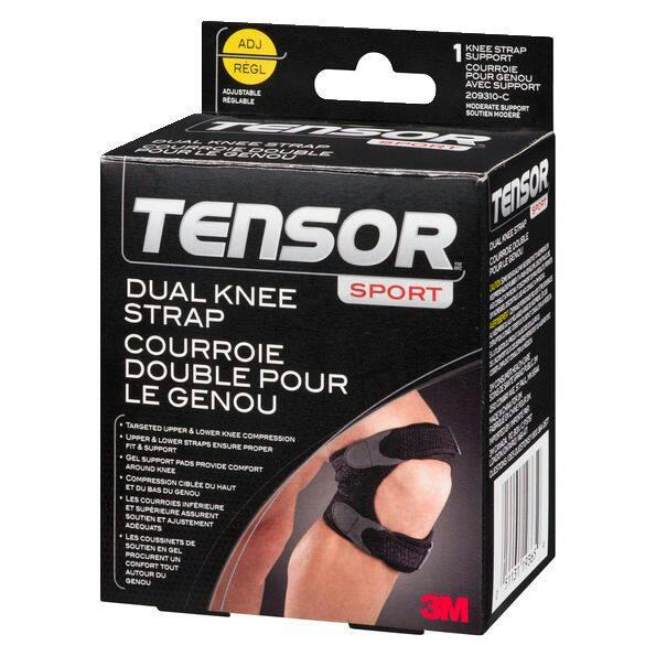 Tensor™ Sport Dual Knee Adjustable Strap Support