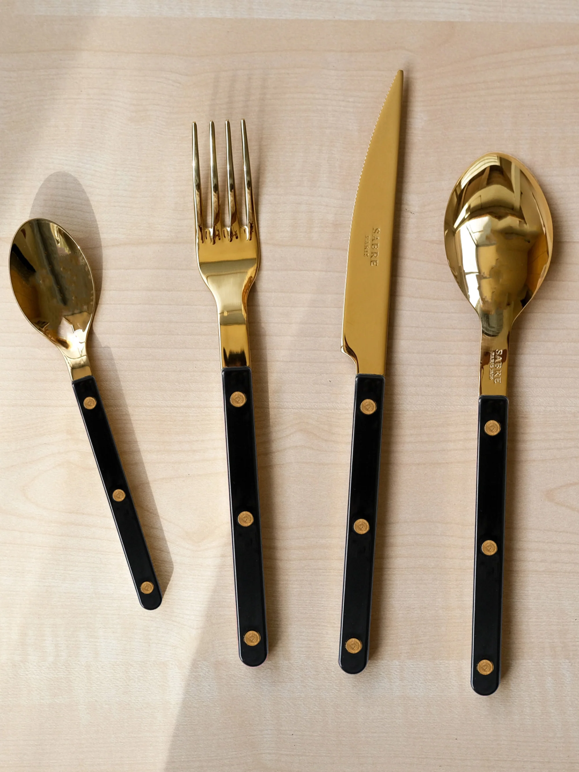 Teelöffel Bistrot aus Edelstahl