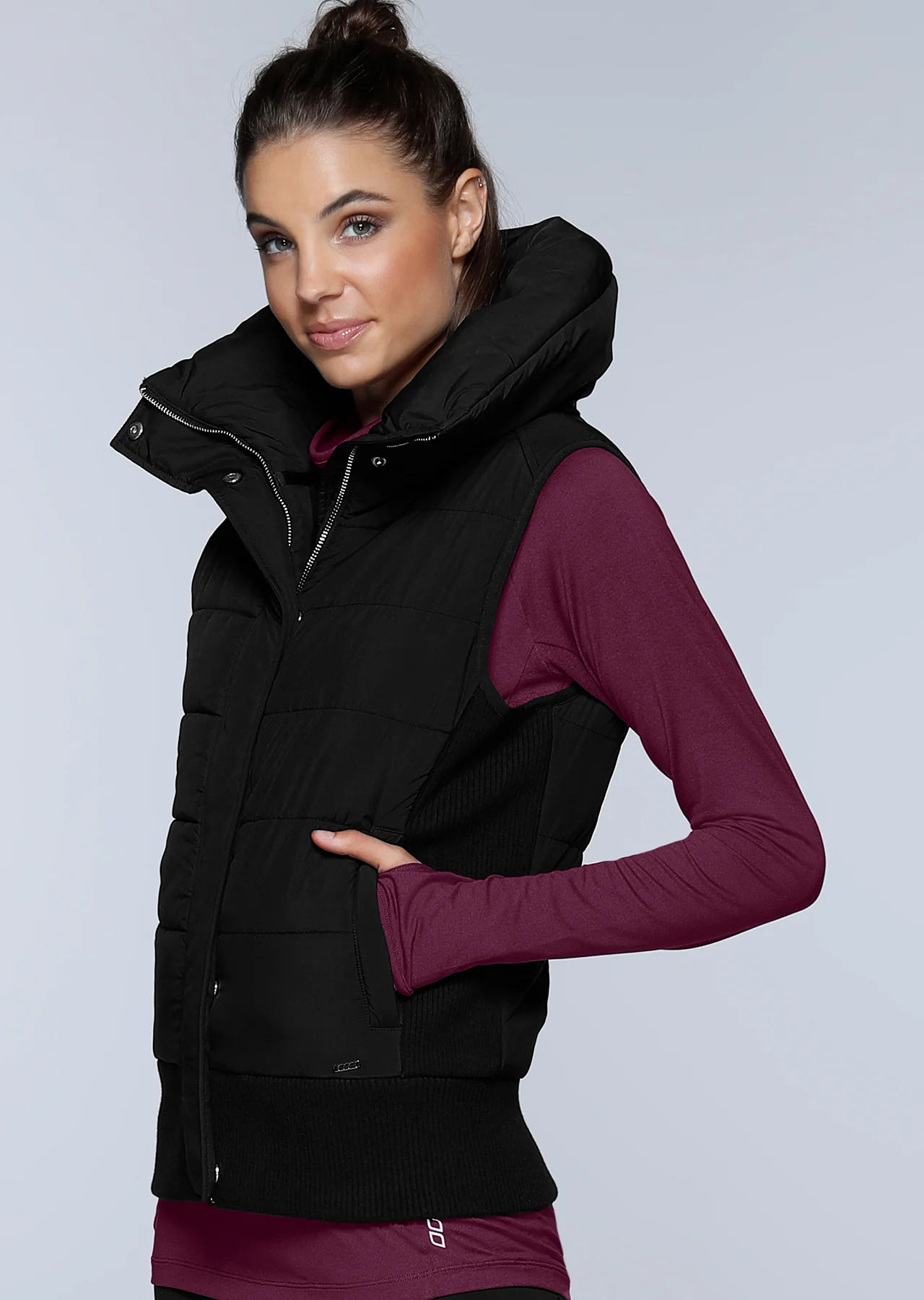 Teddy Lined Puffa Vest