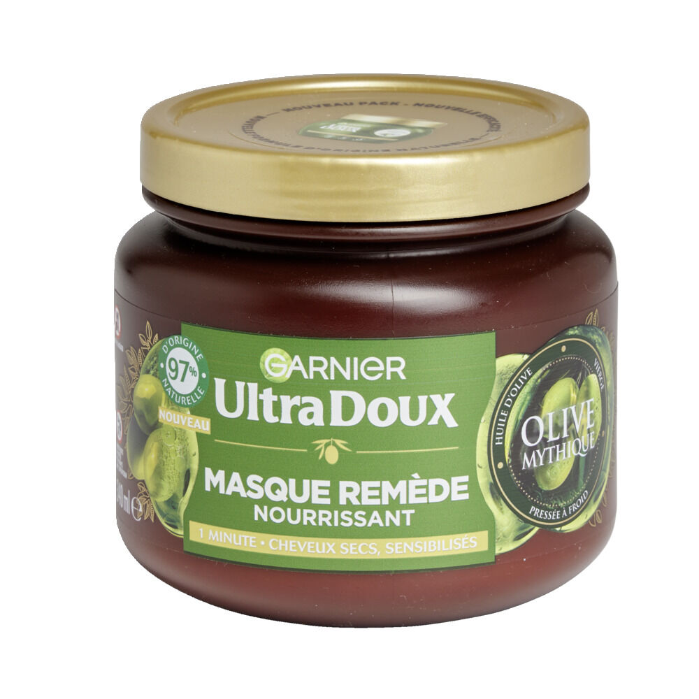 Masque pour cheveux remède nourrissant Ultra Doux Garnier olive 340ml