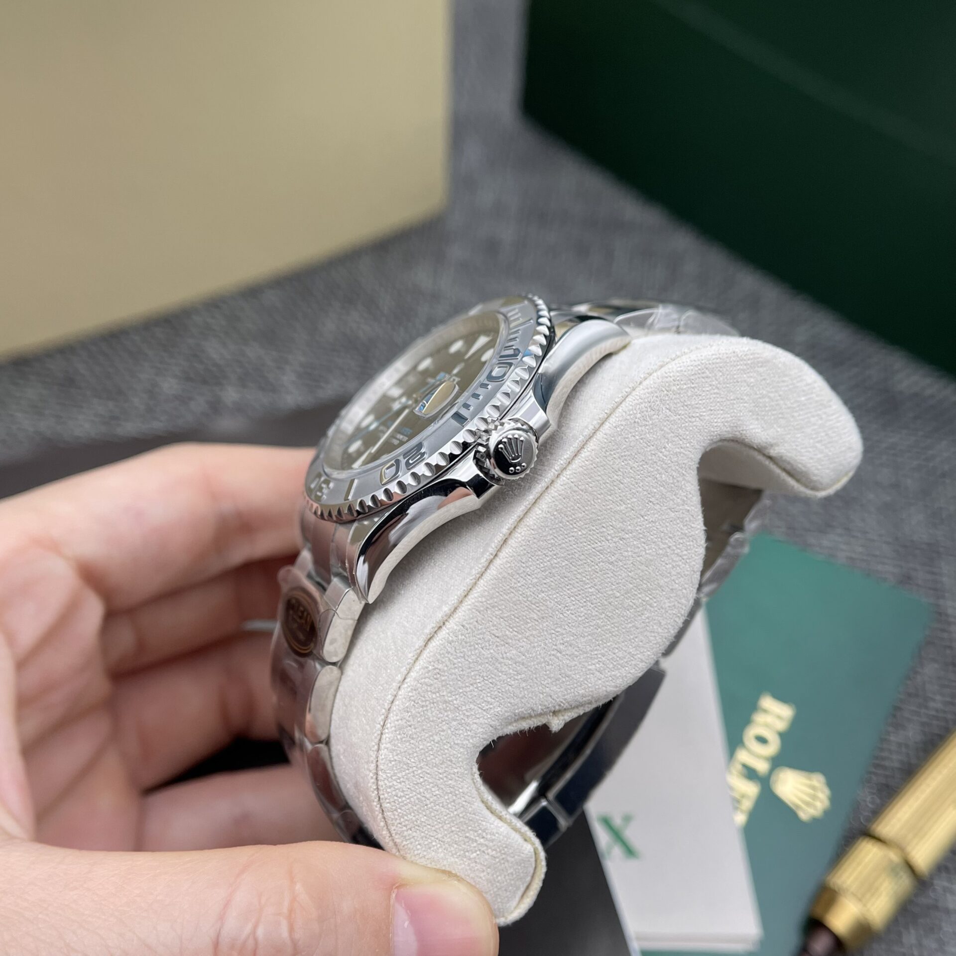 Rolex Yacht-Master 116622 904L Steel Grey Dial 40mm Oyster Super Clone