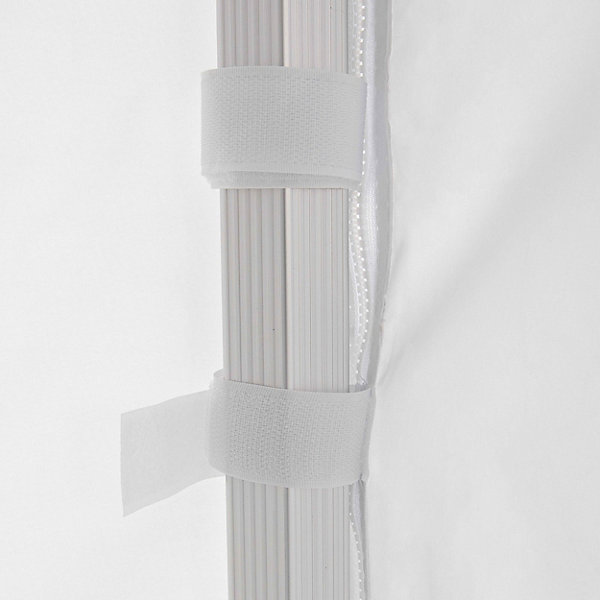 Mur fenêtre pour tente pliante pro  50mm en 4m blancOviala