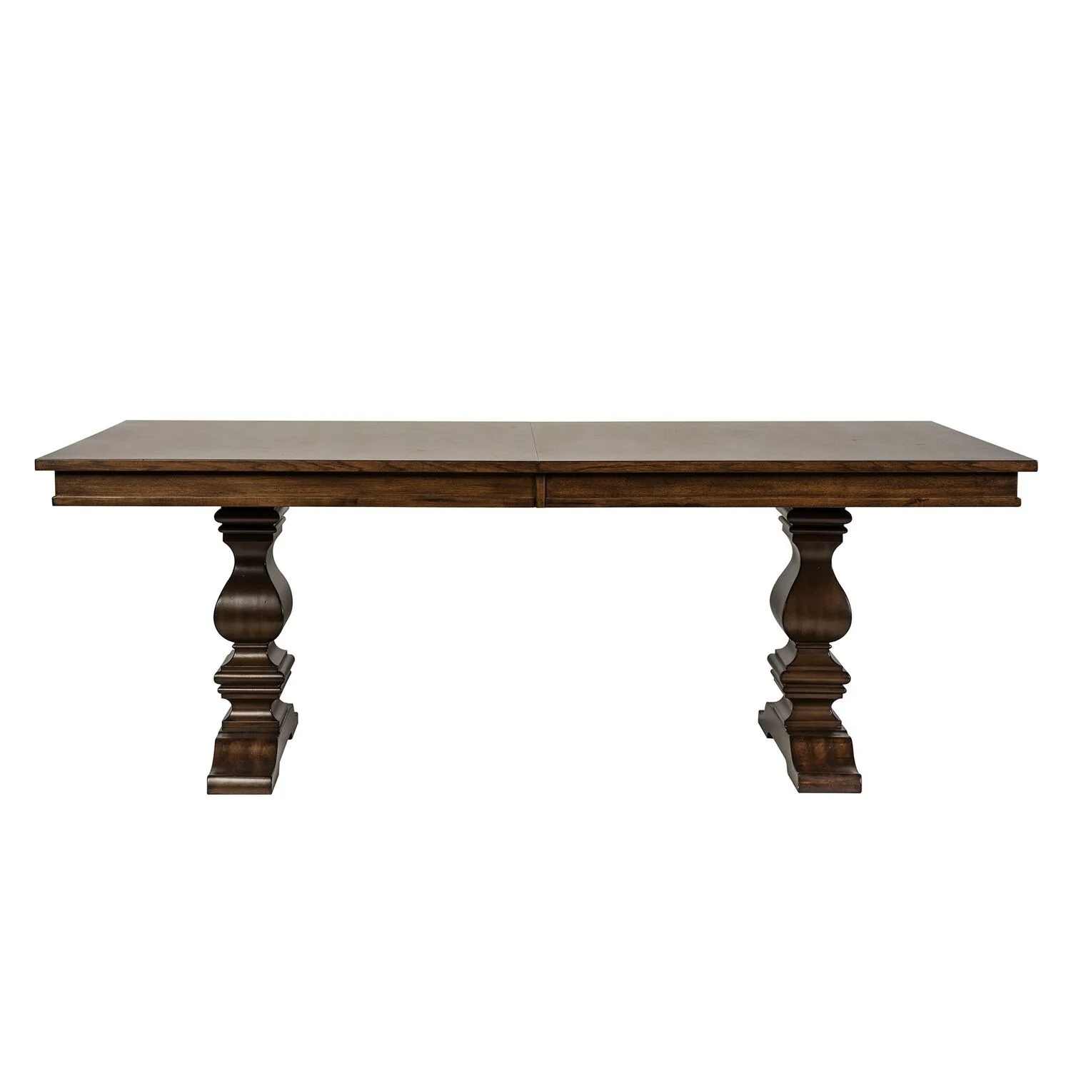 Armand Antique Brownstone Trestle Table