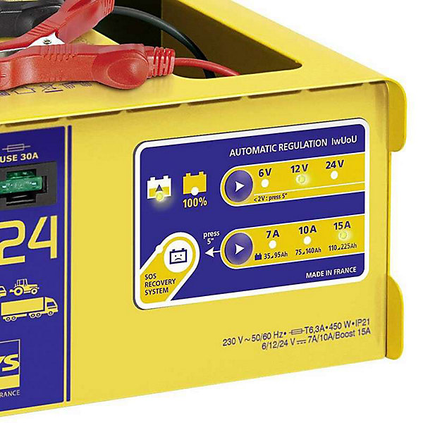 Chargeur Automatique De Batterie Batium 15/24 Gys 024526
