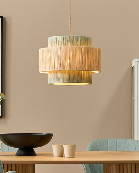 Lampe suspension PALBRA Papier Naturel