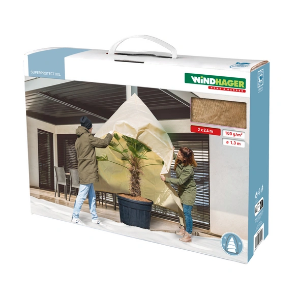 Winterschutzsack, W-Vlieshaube S-PRO XXL, 2,0 x 2,4 m