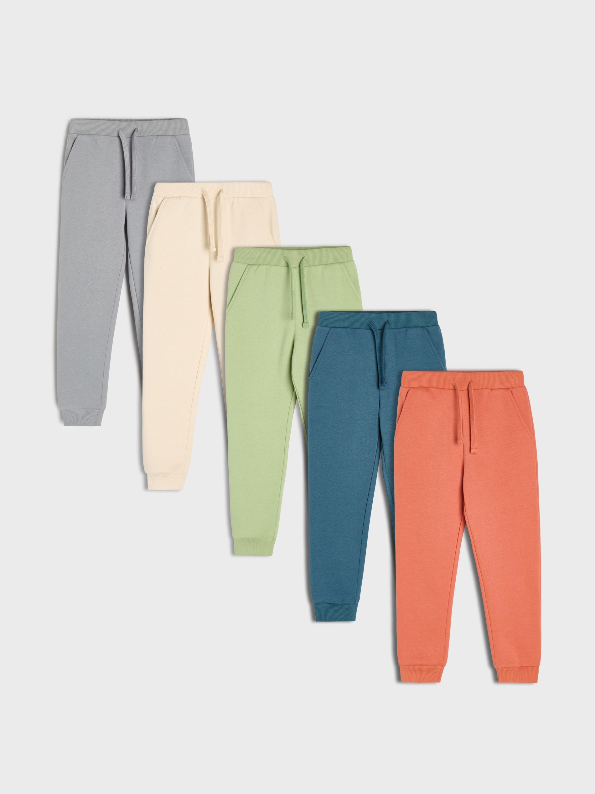 Spodnie dresowe jogger 5 pack