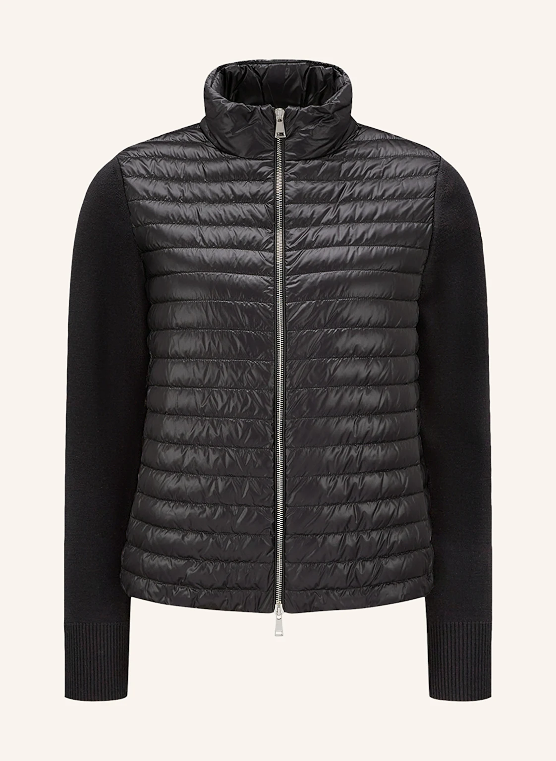 MONCLER Daunenjacke TRICOT im Materialmix