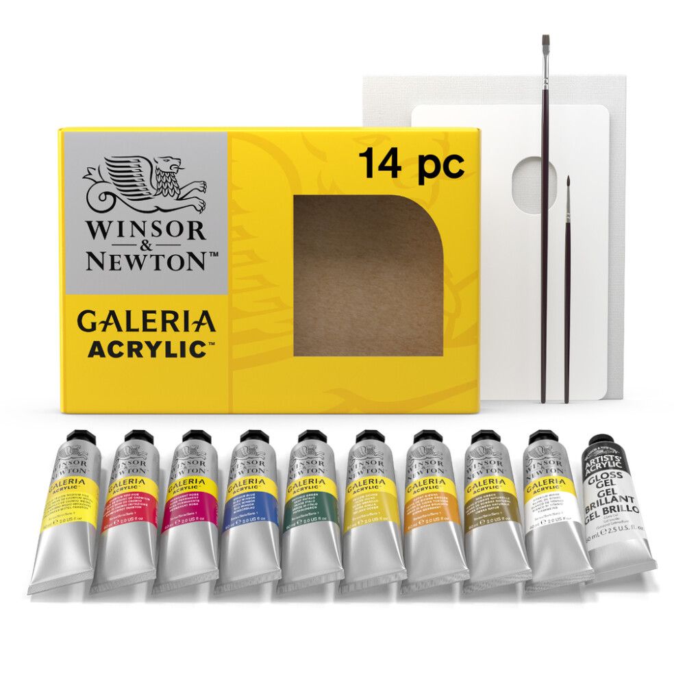 AKRYLFARGESETT COLART GAC KOMPLETT 9X60ML