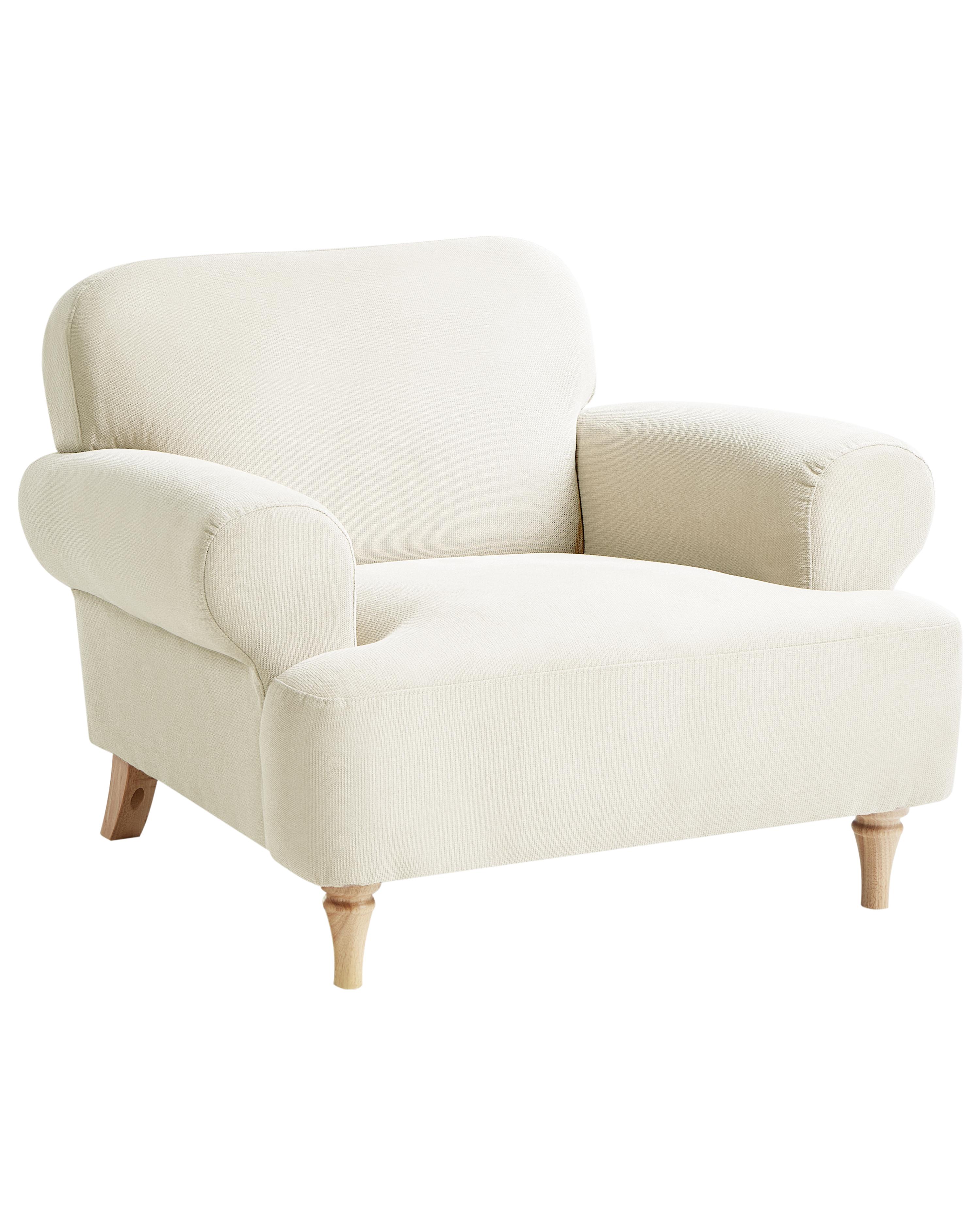Armchair KIBERG Fabric Light Beige
