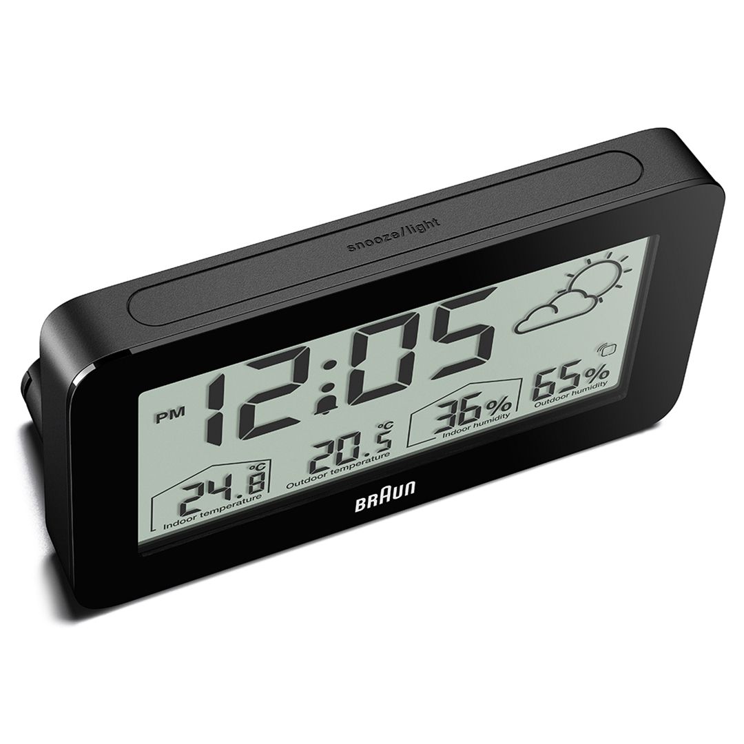 Braun Digital Weather Station Alarm Clock