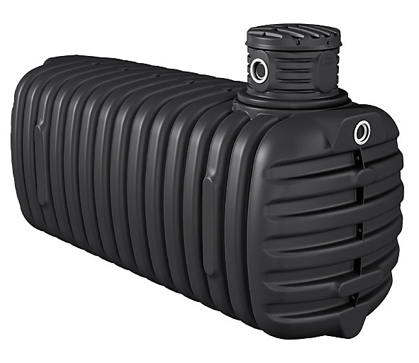 Cuve de récupération d'eau à enterrer 4rain 4100 L noir