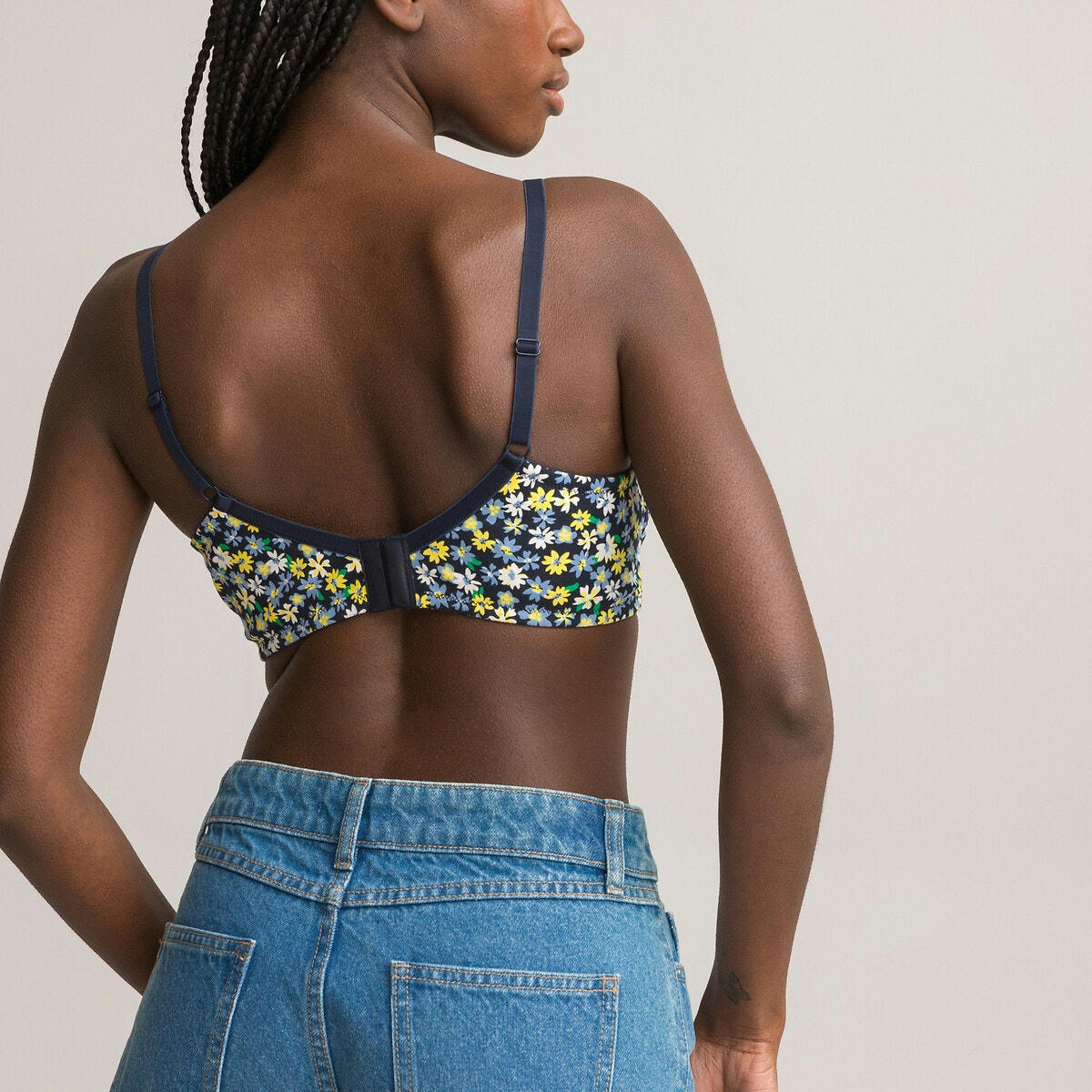Soutien-gorge d'allaitement imprimé en coton