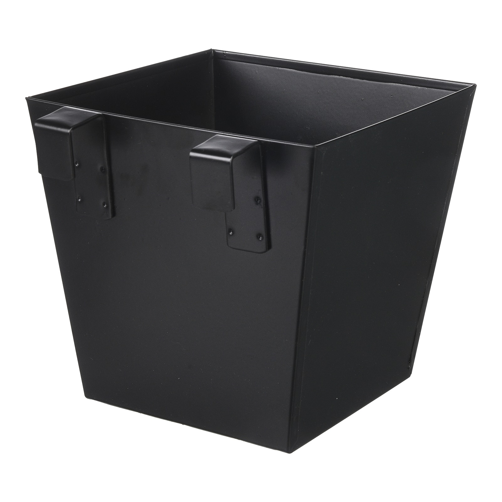 Hänge-Blumenkasten Lucy Schwarz,B 100 x H 100 x T 130 mm