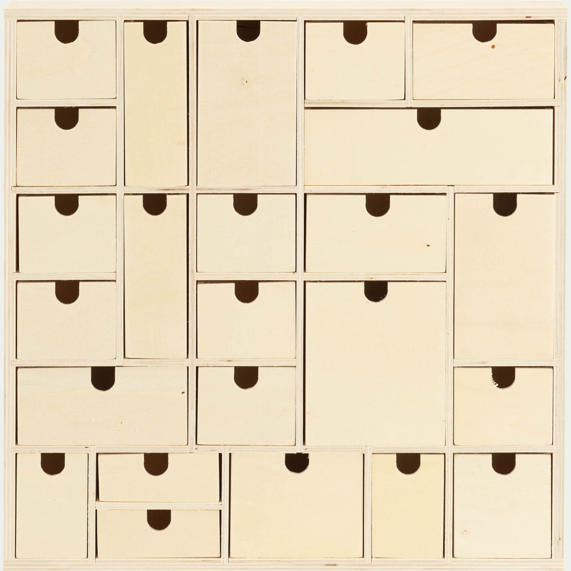 ARTEMIO - Calendrier personnalisable en bois - naturel