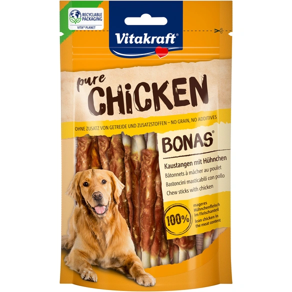 Hundesnack »CHICKEN«, Kaustangen, Huhn, 80 g
