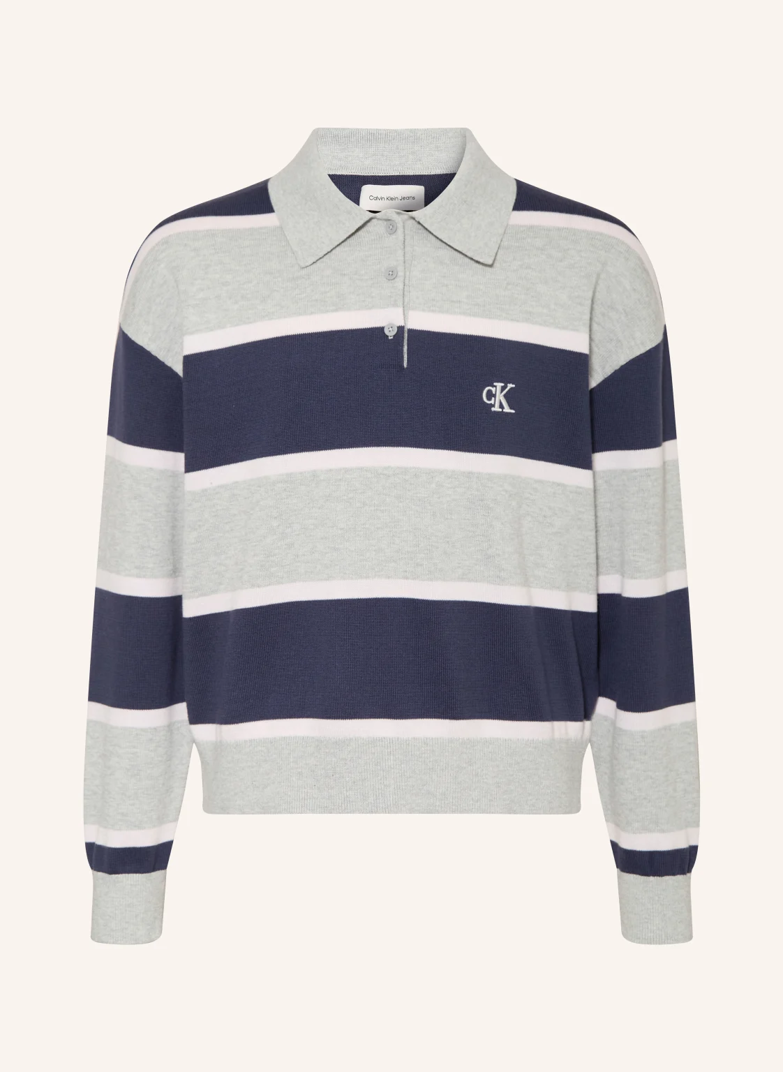 Calvin Klein Strick-Poloshirt