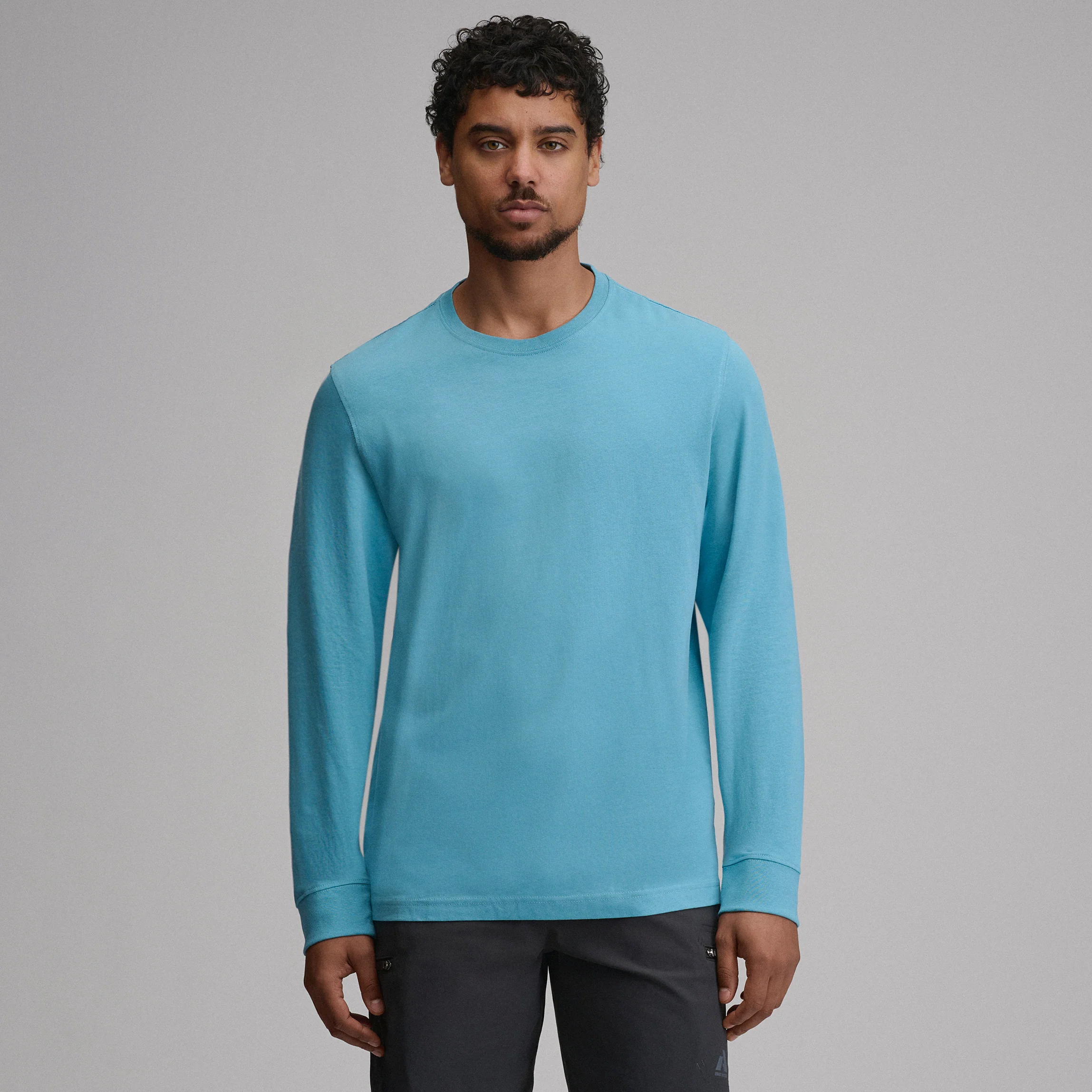Men's Legend Wash 100% Cotton Long-Sleeve Classic T-Shirt